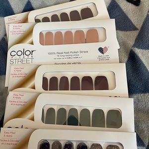 Colorstreet lot of 5